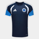 CAMISA DO CRUZEIRO 26/27 TREINO ADIDAS MASCULINA - AZUL ESCURO