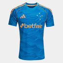 CAMISA DO CRUZEIRO 25/26 AZUL - ADIDAS TORCEDOR