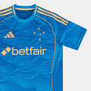 CAMISA DO CRUZEIRO 25/26 AZUL - ADIDAS TORCEDOR
