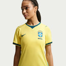 CAMISA SELEÇÃO BRASILEIRA 2026/27 FEMININA TORCEDORA - AMARELA