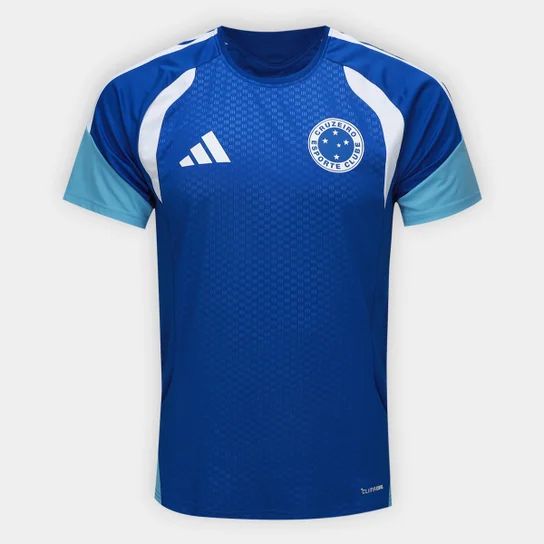 CAMISA DO CRUZEIRO 26/27 TREINO MASCULINO - ADIDAS AZUL